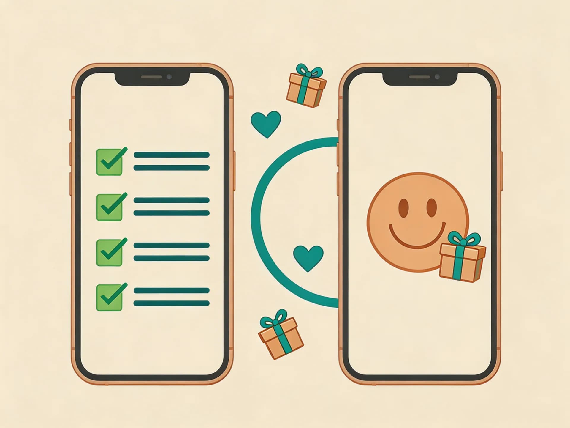 Lista compartilhável para o chá de bebê